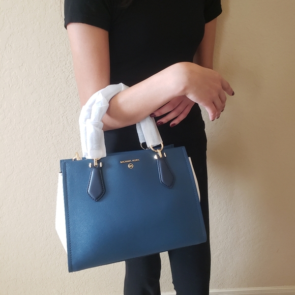 Michael Kors Blue Handbag - Picture 14 of 14